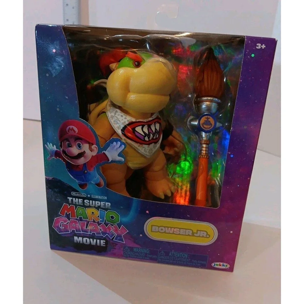 The Super Mario Galaxy Movie Bowser Jr Action Figure Jakks Pacific